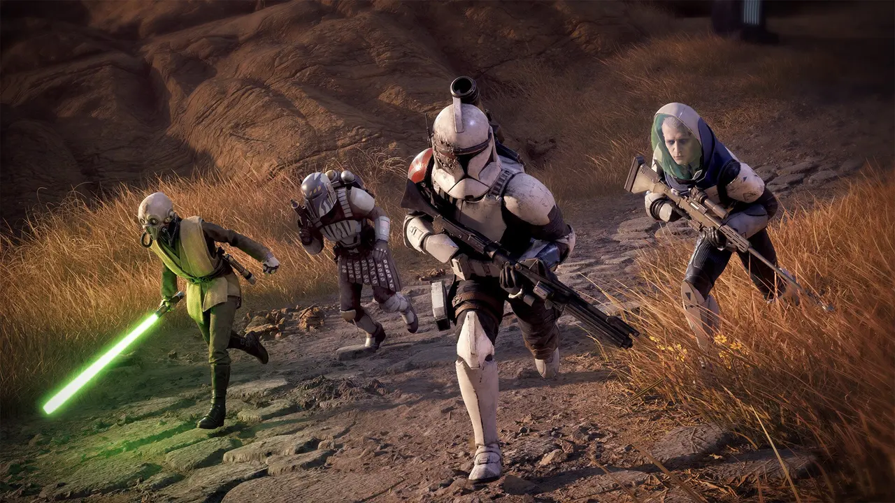 Zero Company operators in the Clone Wars
