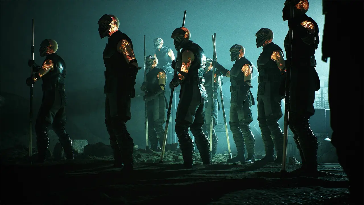 Members of the Infinite Coil gathering