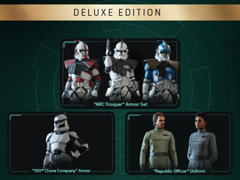 Grand Army of the Republic cosmetic pack artwork from the Deluxe Edition